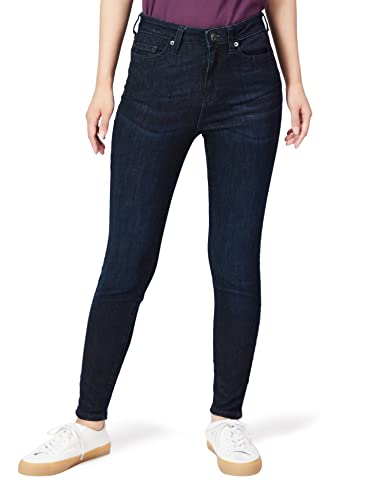 Amazon Essentials Women's High-Rise Skinny Jean, Dark Wash, 12