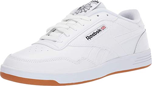 Reebok men's Reebok Club Memt Sneaker, White/Black/Reebok Rubber Gum-01, 9.5 US
