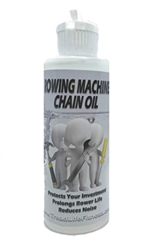 TreadLife Fitness Rowing Machine Chain Oil - Compatible with Concept 2 Rower - 4oz