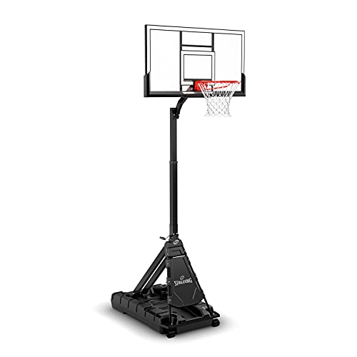 Spalding Momentous EZ Assembly 54' H-Frame Portable Basketball Hoop