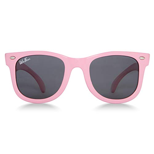 WeeFarers Children's Sunglasses - Non-polarized (Ages 2-3y, Pink)
