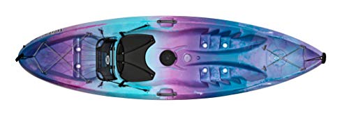 perception Tribe 9.5 | Sit on Top Kayak for All-Around Fun | Large Rear Storage with Tie Downs | 9' 5'