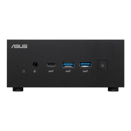 ASUS ExpertCenter PN64 Mini PC System with Intel Core i5-12500H, 8GB DDR5, M.2 PCIE G4 256GB SSD, WiFi 6E, Bluetooth, USB-C, Quad-Display, Windows 11 Pro