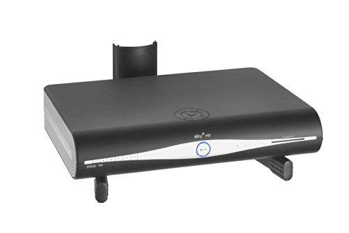 VonHaus Floating Wall Mount Shelf Bracket for DVD, Cable, AV, Games Consoles 33lbs Weight Capacity