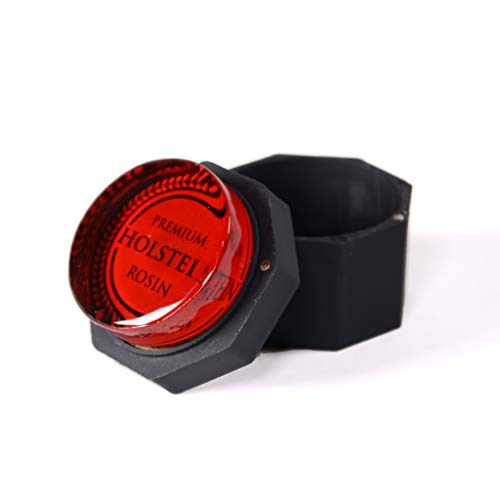 Holstein Premium Violin, Viola, Cello Rosin Red Low Dust Smooth Release With Hard Case