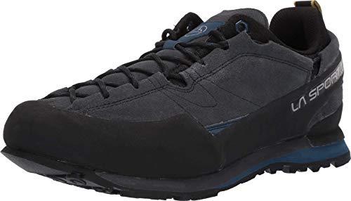 La Sportiva Boulder X Approach Shoe - Men's Carbon/Opal, 39.5