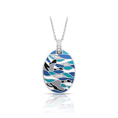 Belle Etoile Migration Pendant Blue & Grey