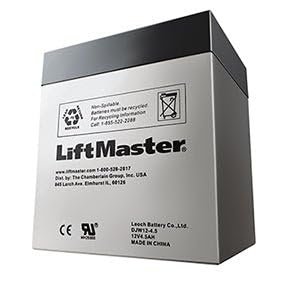 Liftmaster/Chamberlain Battery Backup Replacement 485LM. Integrated Garage Door Battery Backup System for Models 3850, 8360, and 8550/ DJW124.5-100% OEM Parts - USA Vendor GarageDoorProject