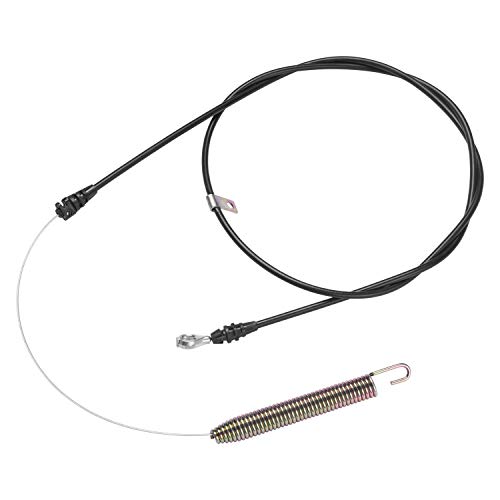 IDEASURE Clutch Control Cable, PTO Engagement Cable Fit for John Deere L100 L110 L118 L111 LA105 LA120 LA125 & X300 Series Riding Lawn Mower Tractor with 42' Deck, Replaces GY21106