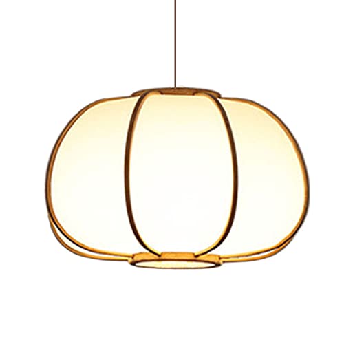 CHUNGYANG Retro Home LightingE27 Handmade Woven Pendant LightVintage Industrial ChandelierJapanese Decorative Crafts Lamp for Kitchen Island Dining Room Living Room Porch