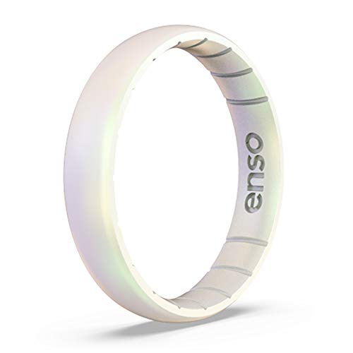 Enso Rings Thin Legend Silicone Ring - Made in The USA - Ultra Comfortable, Breathable and Safe - Award Winning Customer Service (Unicorn, 6)