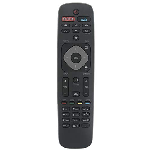 New Replacement Remote Applicable for Philips TV 32PFL2908 39PFL4408 50PFL3908 50PFL1908 46PFL3608 39PFL2908 39PFL2608 46PFL3908 32PFL4908 29PFL4908 40PFL4908 39PFL2608/F7 50PFL3908/F7 46PFL3908/F7