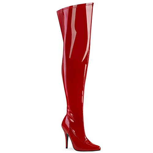 Pleaser Thigh high boot RED SEDUCE-3000WC Stripper (9)