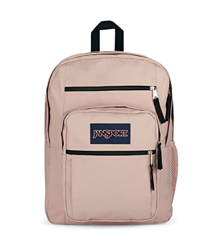 JanSport Laptop Backpack - Computer Bag with 2 Compartments, Ergonomic Shoulder Straps, 15” Laptop Sleeve, Haul Handle - Book Rucksack - Misty Rose