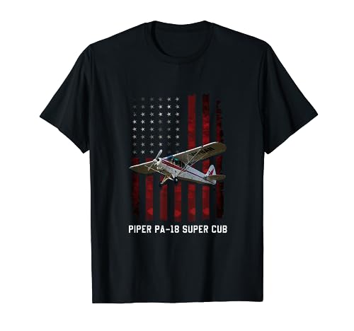 Pa 18 super cub plane, Super Cub aircraft T-Shirt