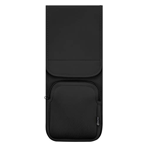 Case Star Keyboard Sleeve Travel Storage Pouch for Wireless Large Size Mechanical and Gaming Keyboards Arteck Microsoft (Up to 20 Inch) - Adjustable Height Neoprene Keyboard Bag Case (Black-Large)