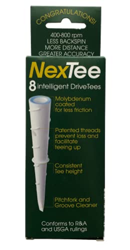 NexTee Intelligent Golf Drive Tees - 8 Pieces