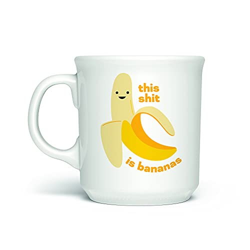 Genuine Fred SAY ANYTHING MUG, 16-ounce Coffee Mug, Bananas