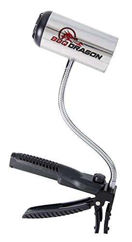 BBQ Dragon | Electric Charcoal Starter Fan | Bbq Fan Blower | Heavy Duty Charcoal Fan | Cordless Stainless Steel Fire Starter Built-in Blower | Easily Ignite Charcoal Grills & Bbq Smokers