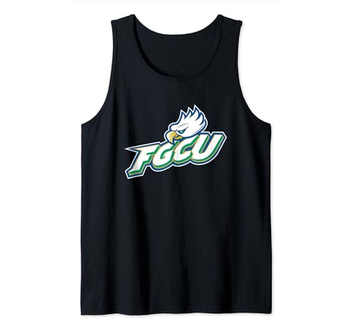 Florida Gulf Coast Eagles Icon Logo Officially Licensed Tank Top