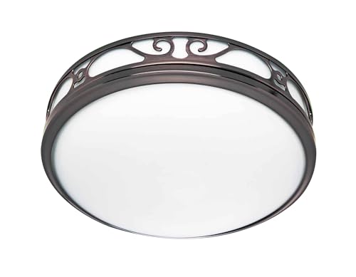 Hunter 83002 Sona Decorative Bathroom Ventilation Exhaust Fan Night-Light, 110 CFM, Imperial Bronze