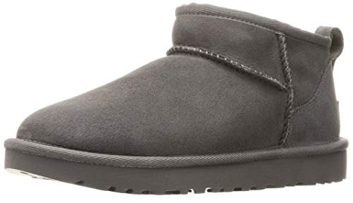 UGG Women's Classic Ultra Mini Boot, Grey, 08