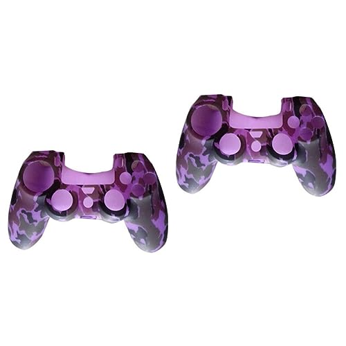 OSALADI 2pcs Silicone Case Silicone Gamepad Skin Game Console Controller Skin Controllers Accessories Controller Accessories Controller Shell Protective Case Handle