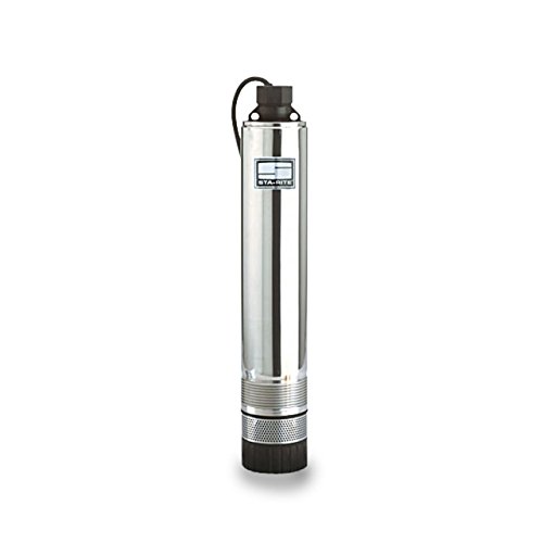 Sta-Rite 20DOM05121 STEP Plus D-Series High Head Submersible Effluent Pump, 20 GPM, 1/2 HP, 115V