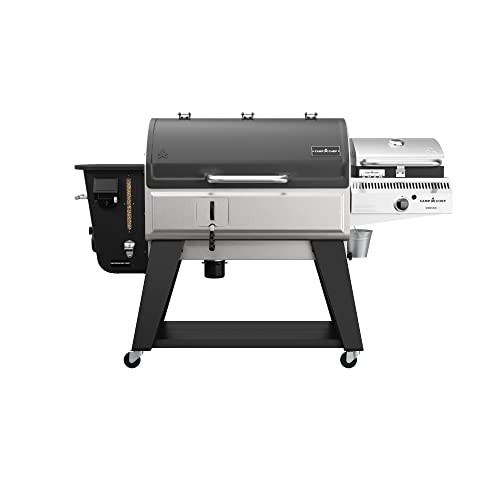 Camp Chef Woodwind Pro 36 Grill with Sidekick Sear - Pellet Grill & Smoker for Outdoor Cooking - Comes with WIFI Connectivity - Sidekick Compatible - 1236 Sq In Total Rack Surface Area