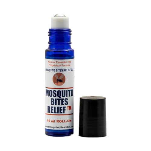Mosquito Bites Relief with 20 Essential Oils - Gentle roll on Application for All Ages - soothes The urge to Scratch