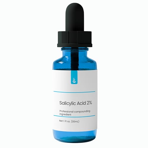 Pure Original Ingredients Salicylic Acid 2% Solution (30 mL) by Pure, Treats Acne, Hyper-pigmentation, & Premature Aging, Daily Use Facial Serum