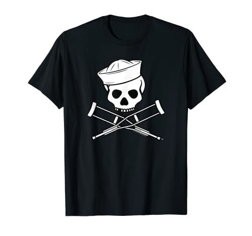 Jackass Sailor Skull & Crossbones Logo T-Shirt