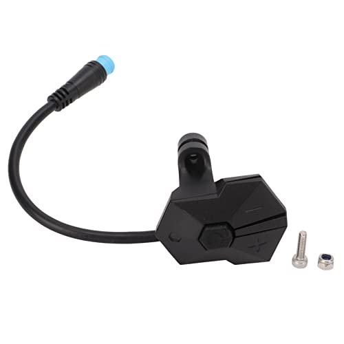 On Off Push Button Switch for Electric Bicycle,Handlebar Switch for Bafang P850C Electric Bike Speed Displays Panel Controller,Bike Conversion 4 PIN Switch Button Controller