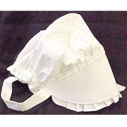 White Bonnet Size Medium