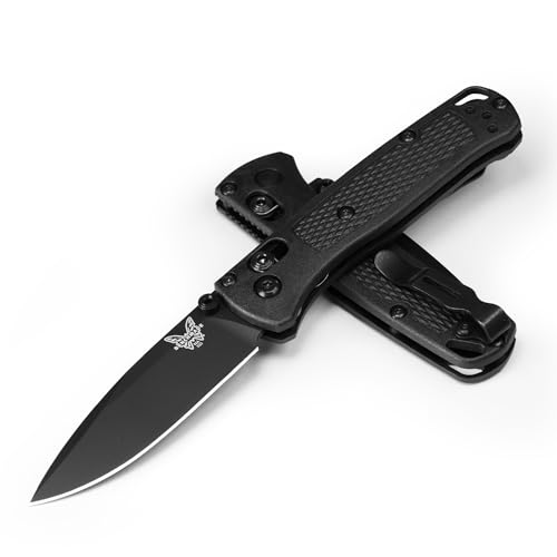 Benchmade - Mini Bugout 533 Folding Knife with Black Carbon Fiber Elite Handle (533BK-2)