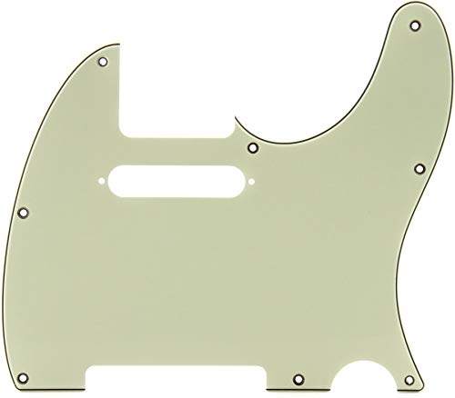 Fender Modern Pickguard, Telecaster, 8-Hole - Mint Green