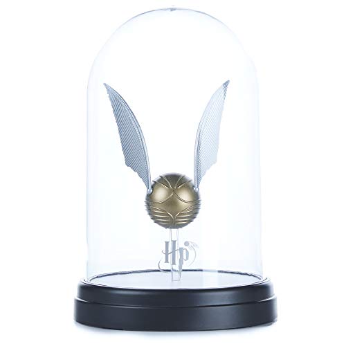 Harry Potter Levitating Golden Snitch Light, Touch Activated Desk Lamp Accessories, Officially Licensed Harry Potter Bedroom Decor & Night Light