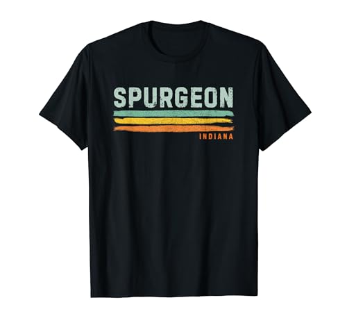 Vintage Stripes Spurgeon IN T-Shirt