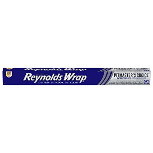 Reynolds Wrap Pitmaster’s Choice Aluminum Foil, 37.5 Square Feet