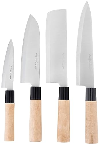 Premium Sushi & Sashimi Chef’s Knives – Set of 4 Knives - Ultra High Carbon Steel Blades