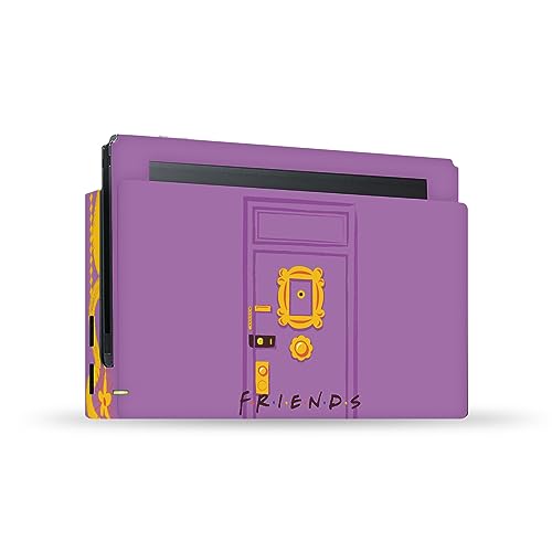 Head Case Designs Officially Licensed Friends TV Show Peephole Frame Iconic Graphics Vinyl Sticker Gaming Skin Decal Cover Compatible with Nintendo Switch Console & Dock