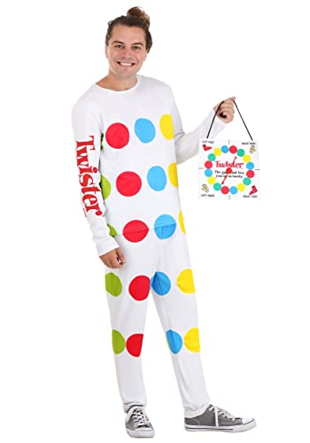 Twister Costume for Adults Small Red