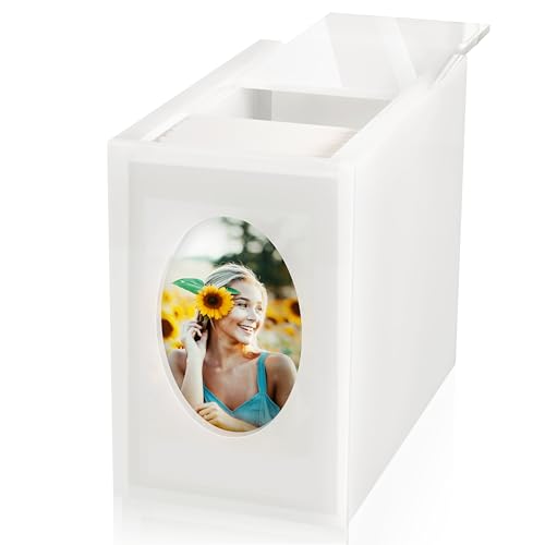 Janaden Instax Mini Polaroid Picture Frames, Photo Frame Storage Box Compatible with Fujifilm Instax Mini Polaroid Film, Acrylic Photos Album for Polaroid Pictures, 2x3 Instax Frame, Mini Photo Holder