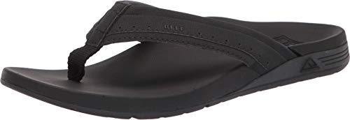 Reef Men's Sandals, Ortho-Spring, Black, 11