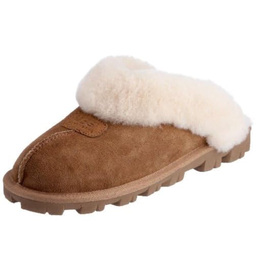 UGG Women's Coquette Slipper, Chestnut, 08