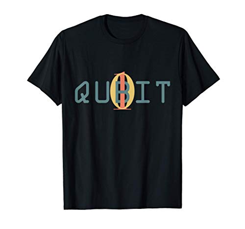 Qubit Quantum Entanglement Quantum Computing Physics Gift T-Shirt