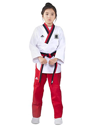 adidas Youth Taekwondo Poomsae Uniform (160 (2), Female)