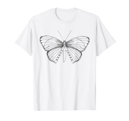 Balisong Flipping Butterfly Knife Gift - Artistic Knife Gift T-Shirt