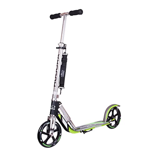 HUDORA Scooter for Kids 8 Years and Up & Teens 12 Years and Up, Adult Scooter with Big Wheels, Lightweight Durable All-Aluminum Frame Scooter