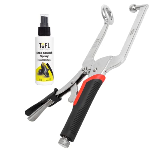 TOFL Shoe Stretcher Set: Includes Ball and Ring Shoe Stretcher and Shoe Stretch Spray for Targeted Stretching